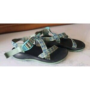 Chaco Kid Z1 Eco Tread Size 2 Multi-Color Textile Strappy Sport Sandals